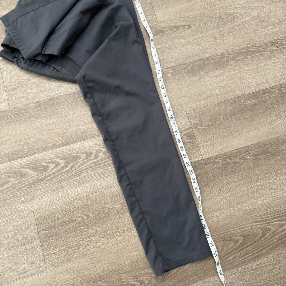 Jack Archer Slim Straight Fit Tech Pants Men's 35x32 Charcoal Grey Performance - Picture 6 of 7